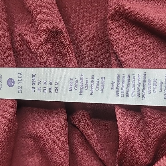 NWT CRZ YOGA High Waisted Workout Shorts l - Picture 9 of 16